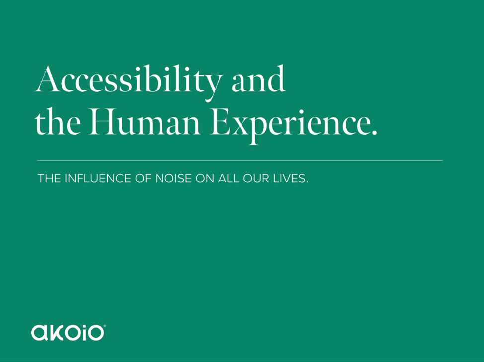 Accessibility and the Human Experience