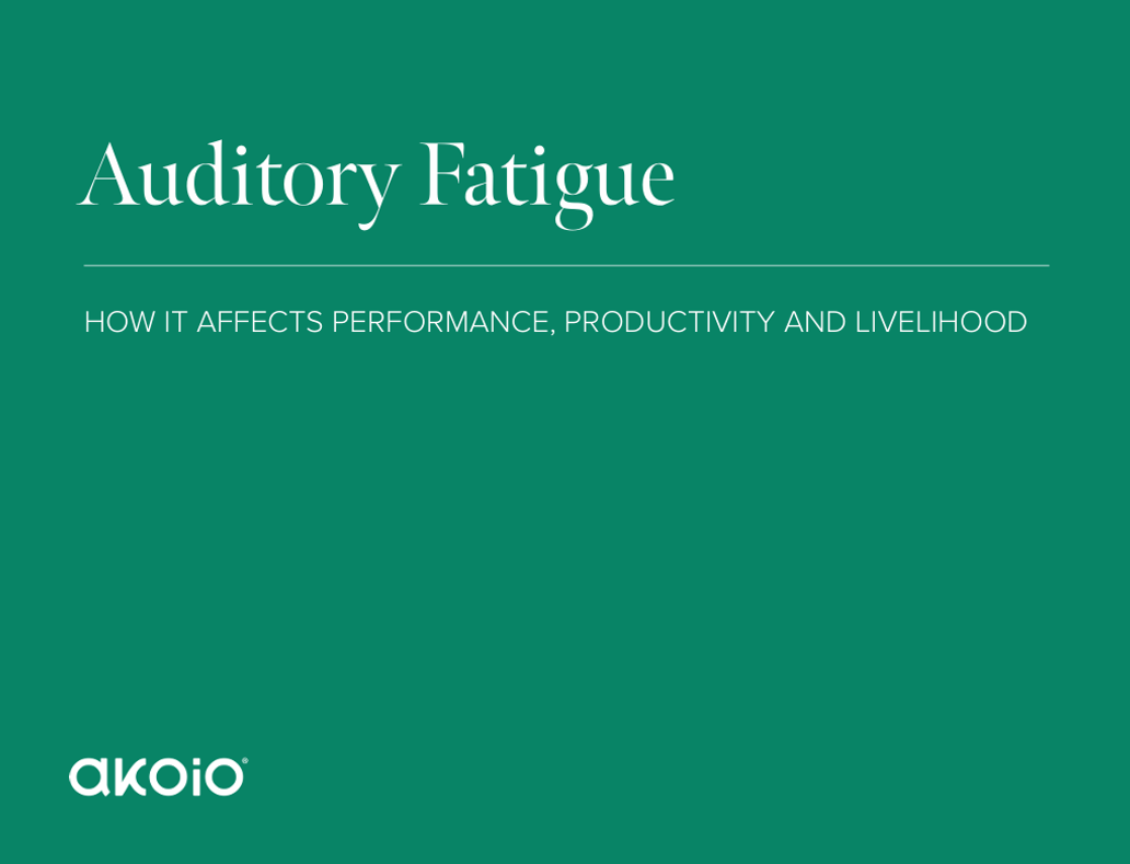 Auditory Fatigue